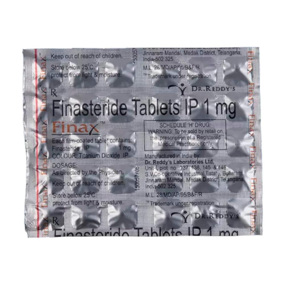 Finax Finasteride 1mg Tablets - Drug Type: General Medicines
