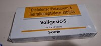 DICLOFENAC POTASSIUM + SERRATIOPEPTIDASE TABLET