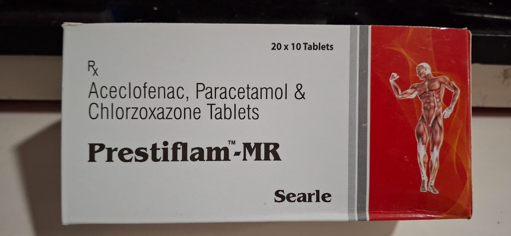 ACECLOFENAC + PARACETAMOL + CHLORZOXAZONE TABLET