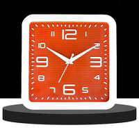 10x10 Inch Plastic Alarm Table Clock
