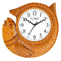 10x10 Inch Fish Shape Design Wall Clock