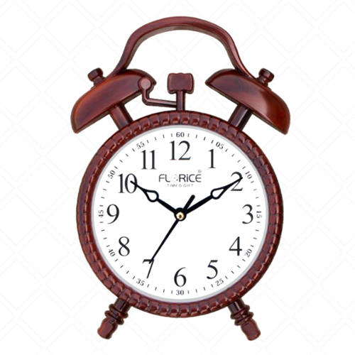 10X10 Inch Table Alarm Clock - Color: Different Available