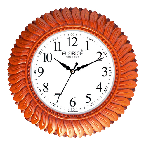 12 X 12 Inch Plastic Wall Clock - Color: Different Available