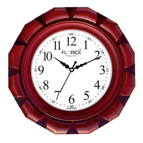 Rose Wood 12 X 12 Inch Wall Clock - Color: Different Available