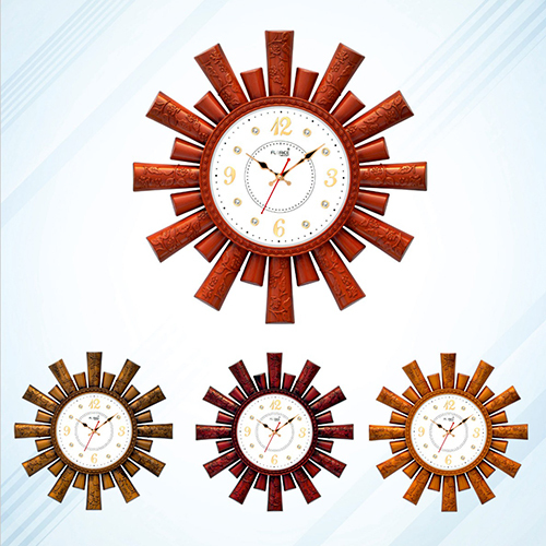 9910 Dlx 20 X 20 Inch Wall Clock - Color: Different Available