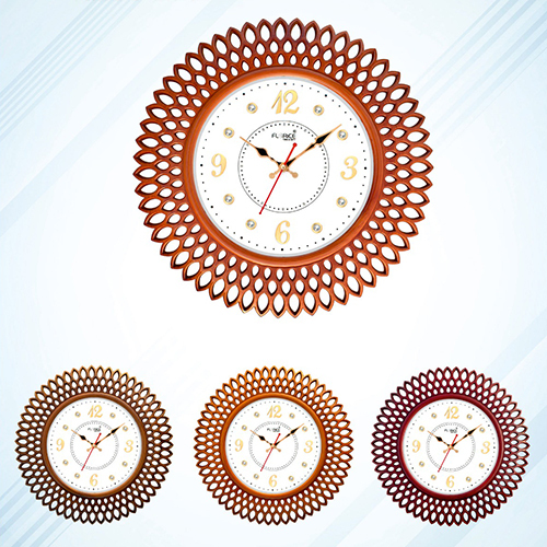 9935 Dlx 16 x 16 Inch Wall Clock