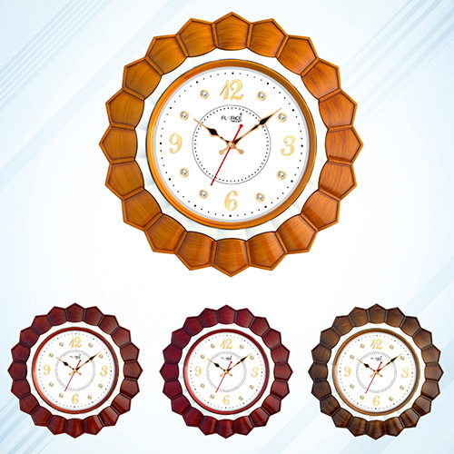 9943 Dlx 16 X16 Inch Wall Clock - Color: Different Available