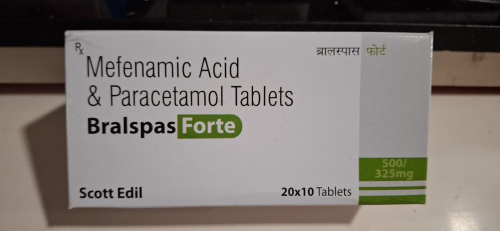 Mefenamic Acid + Paracetamol Tablet - Drug Type: General Medicines