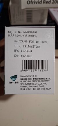 MEFENAMIC ACID + PARACETAMOL TABLET