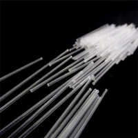 3 Mm Thermocouple Sampler Quartz Tube - Color: White