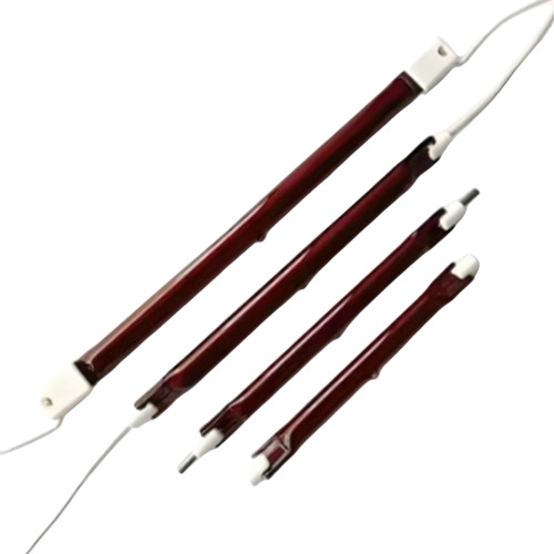 Ruby Halogen Heating Lamp - Color: Red