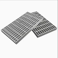 Serrated Ms Grating - Color: Silver