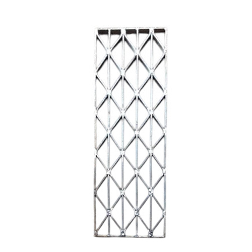 Industrial Mild Steel Grating - Color: Silver