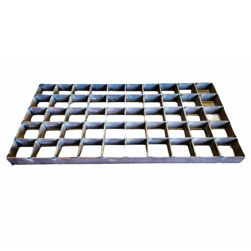 Mils Steel Grating Stair - Color: Red