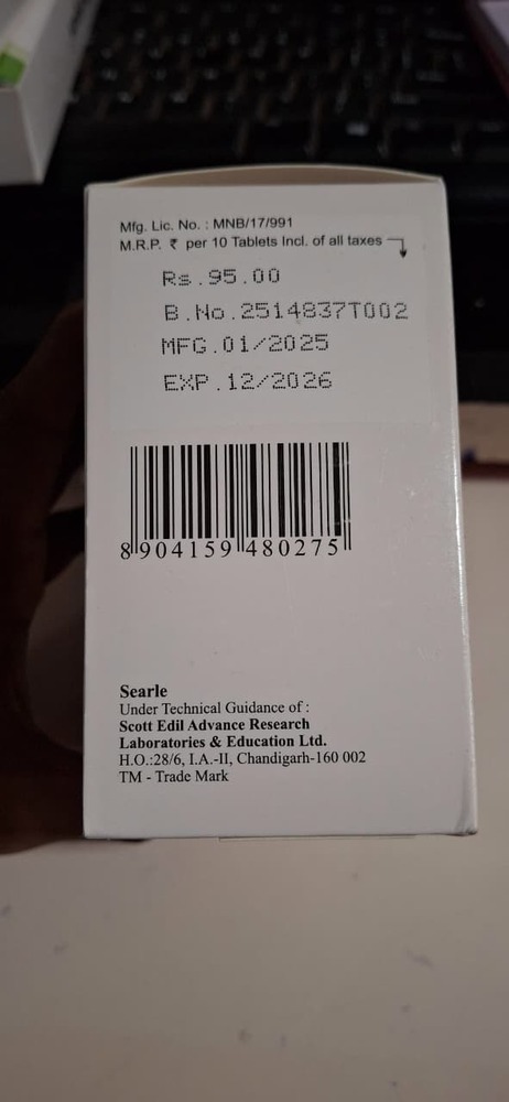 Glimepiride 2 Mg + Metformin 500 Mg Hcl Tablet - Drug Type: General Medicines