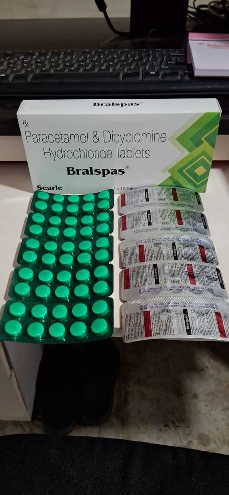 DICYCLOMINE HCL + PARACETAMOL TABLET