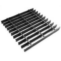 Cross Bar Grating - Color: Black