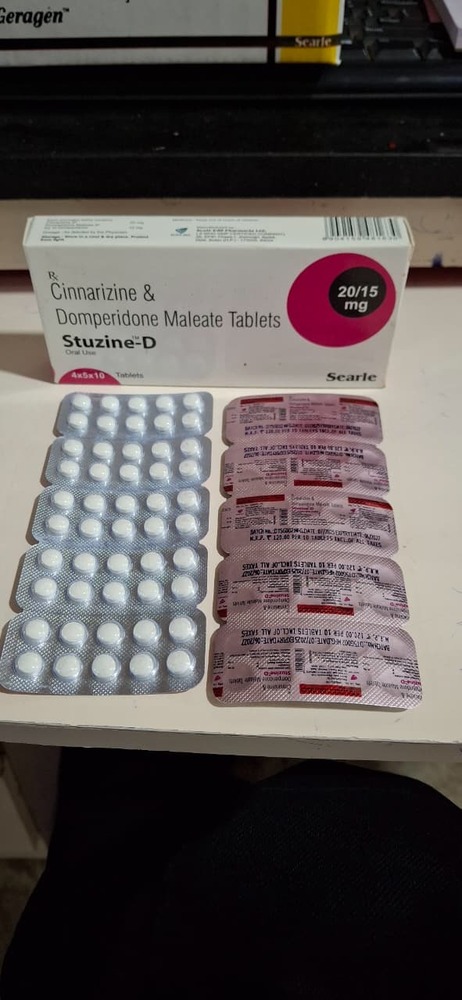 CINNARIZINE + DOMPERIDONE MALEATE TABLETS