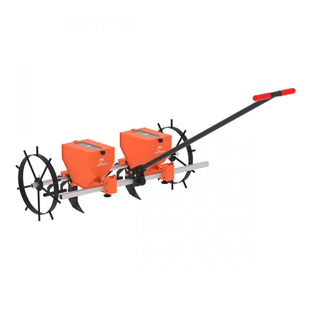 Pro Seeder Two Rows With Handle