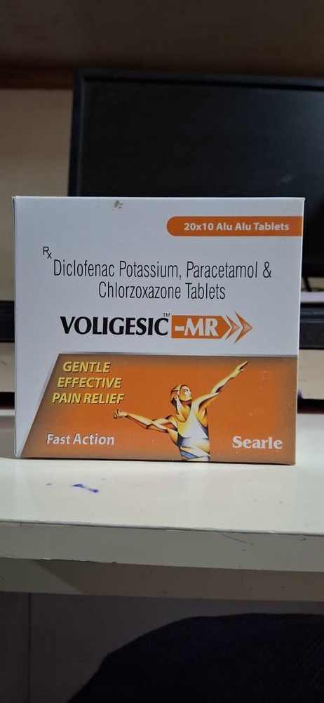 DICLOFENAC POTASSIUM + PARACETAMOL + CHLORZOXAZONE TABLET