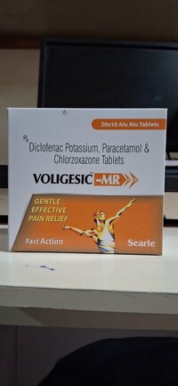 DICLOFENAC POTASSIUM + PARACETAMOL + CHLORZOXAZONE TABLET