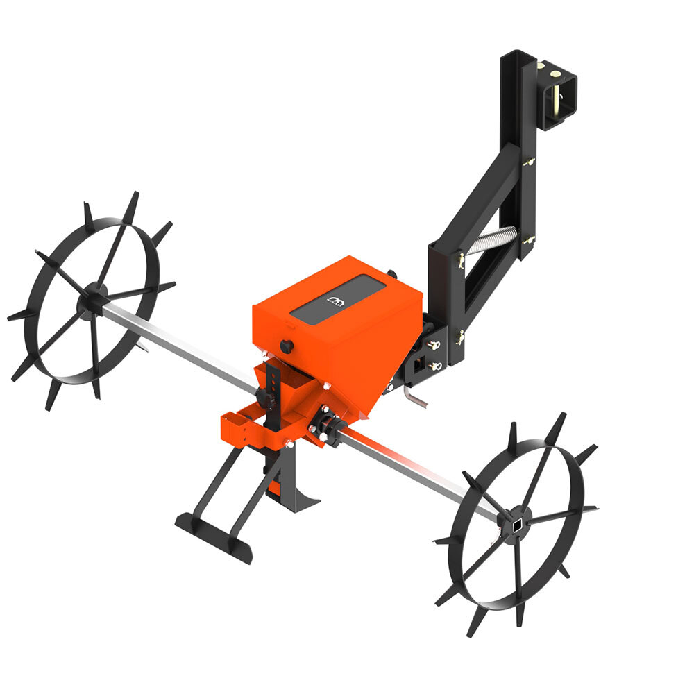 Pro Seeder Single Row With Tractor Attachment - Features: Changeable Row-To-Row Distance