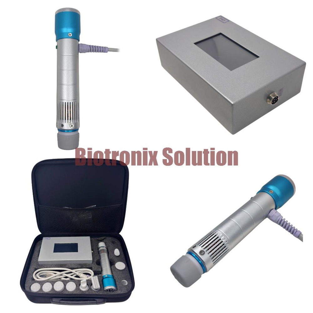 7-Head Radial Shockwave Therapy Device Adjustable Settings for Pain Relief & Rehabilitation