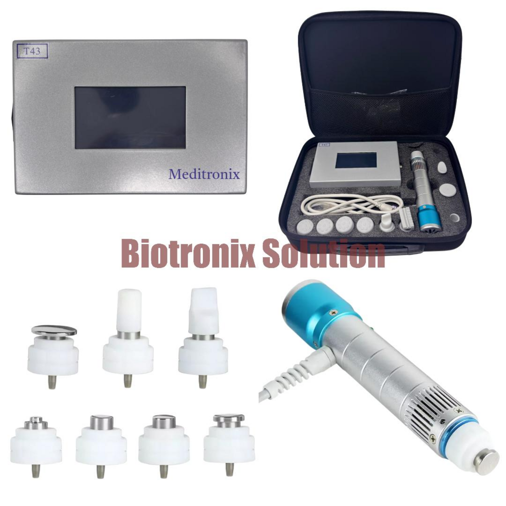 7-Head Radial Shockwave Therapy Device Adjustable Settings for Pain Relief & Rehabilitation