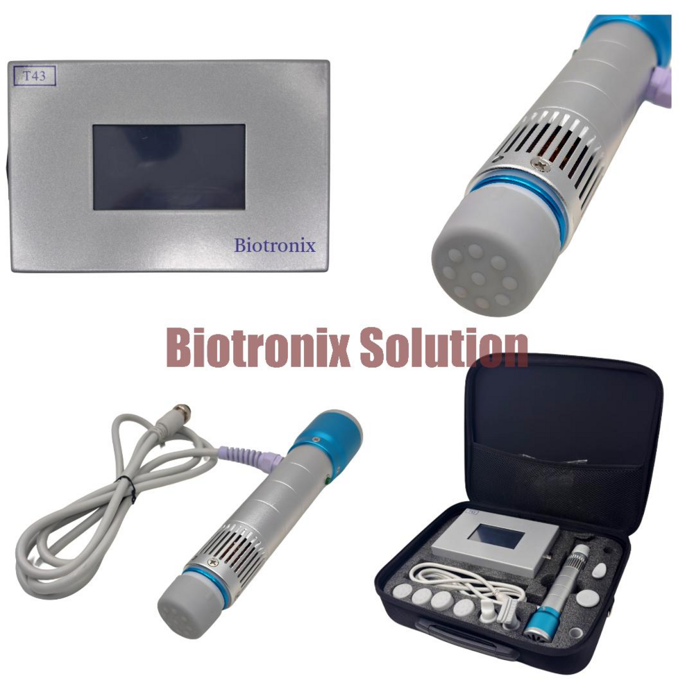 7-Head Radial Shockwave Therapy Device Adjustable Settings for Pain Relief & Rehabilitation