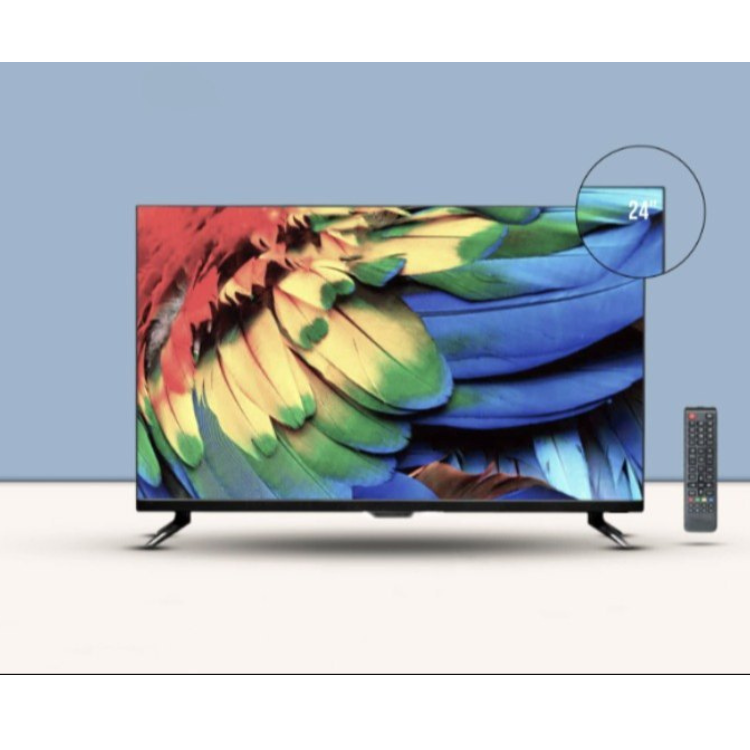 24 Inch Normal Led Tv - Color: Black
