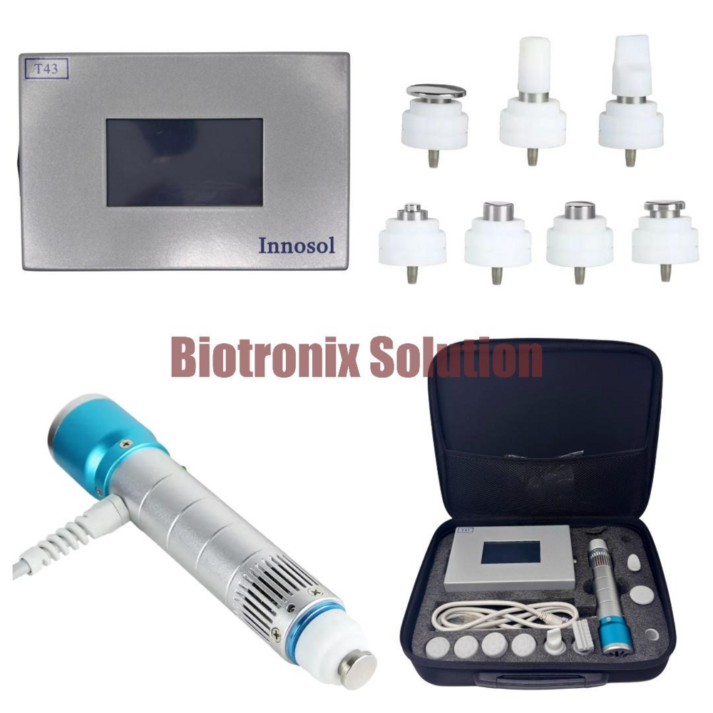 7-Head Radial Shockwave Therapy Device Adjustable Settings for Pain Relief & Rehabilitation