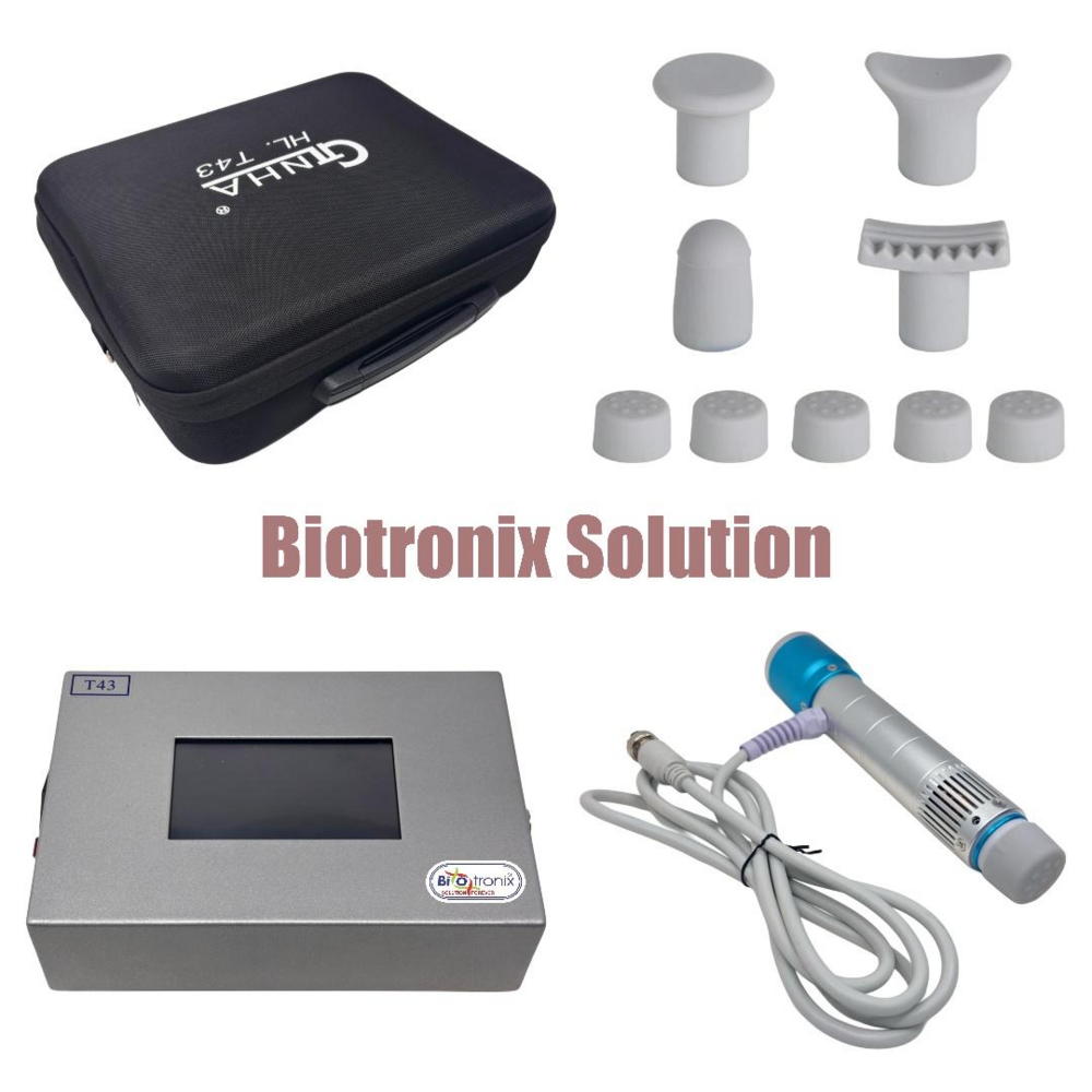 7-Head Radial Shockwave Therapy Device Adjustable Settings for Pain Relief & Rehabilitation