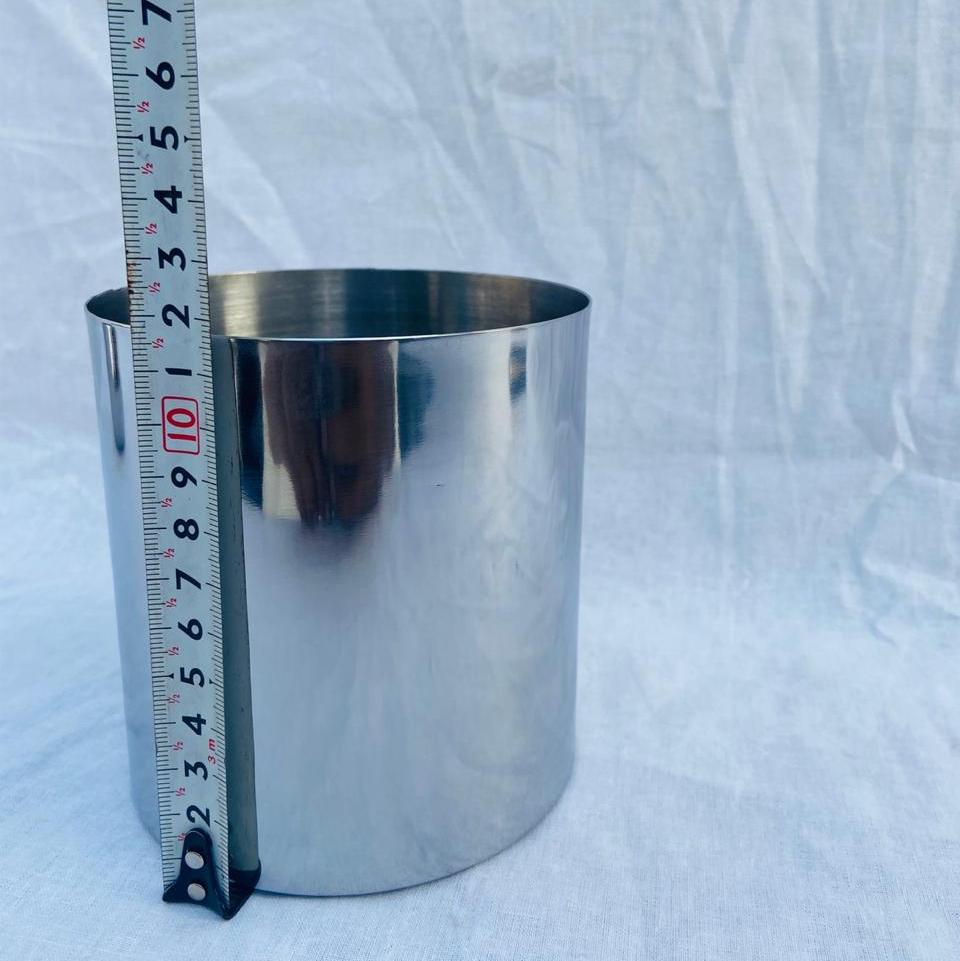 Black powder Coated Iron Metal Candle Jar Decorative Holder