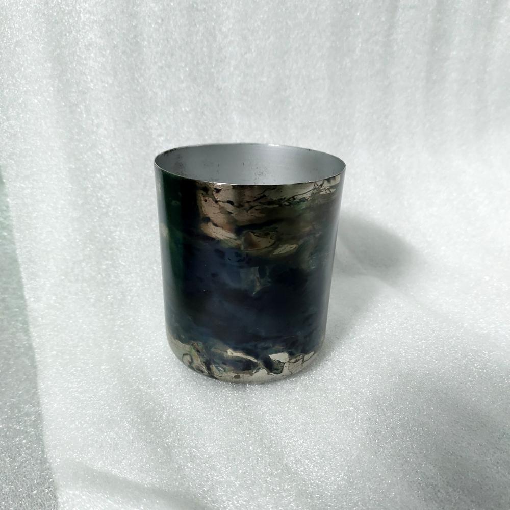 Stainless Steel Candle Jar Metal Candle Holder