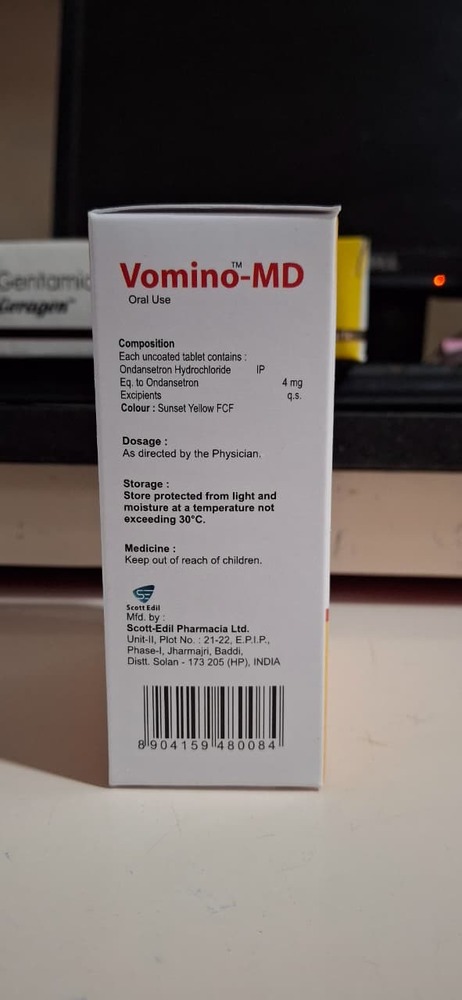 ONDANSETRON  4 MG ORALLY DISTENGRATING TABLET IP