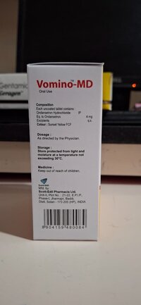ONDANSETRON  4 MG ORALLY DISTENGRATING TABLET IP