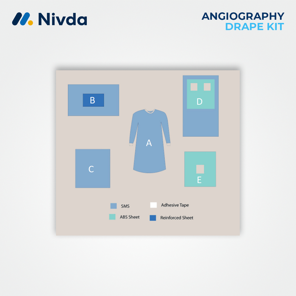 Hospital Angiography Drape Kit