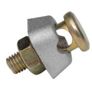 Earthing Connector Single End Clamp - Color: Golden