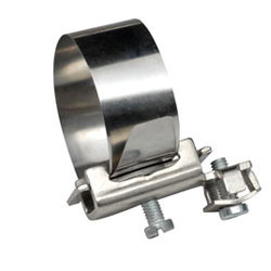 Earthing Band Clamp - Color: Silver