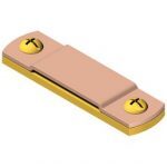 Brass Tape Clip - Application: Earthing