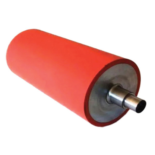 PU Roller - Aluminium, Customized Length, Diameter, & Surface | High Durability, Excellent Grip, Low Noise Operation, Customization Available