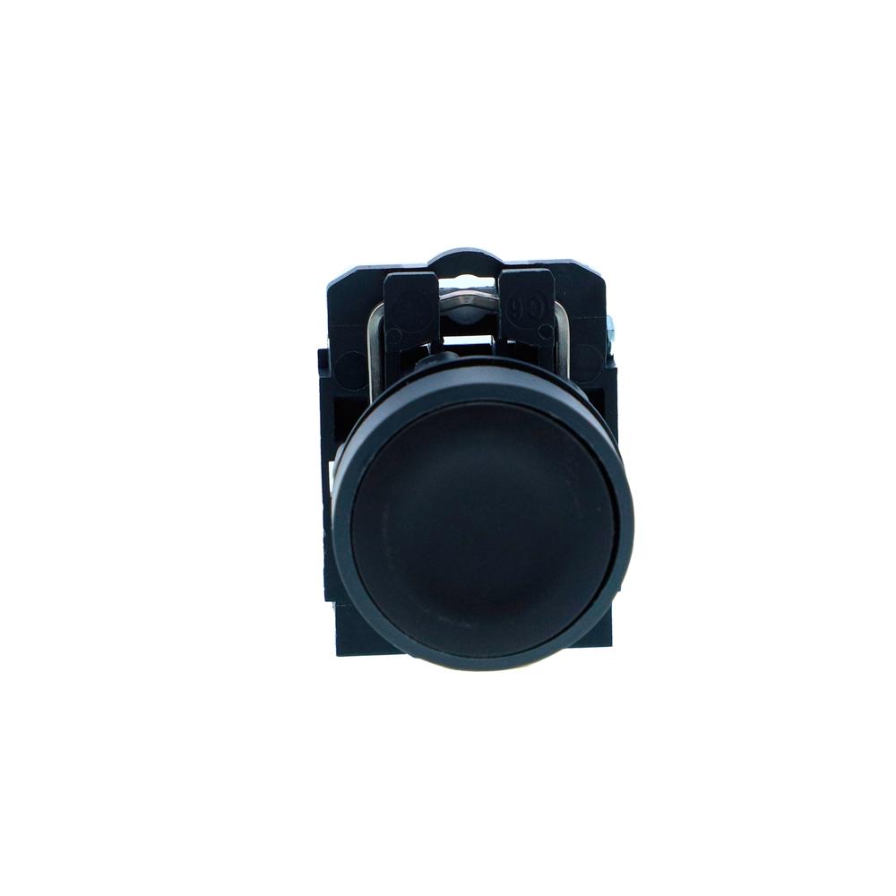 Xb5aa21n- Push Button, Harmony Xb5n Xb7n, Plastic, Flush, Black, 22mm, Spring Return, Unmarked, 1 No - Current Rating: 10 A Conforming To Iec 60947-5-1