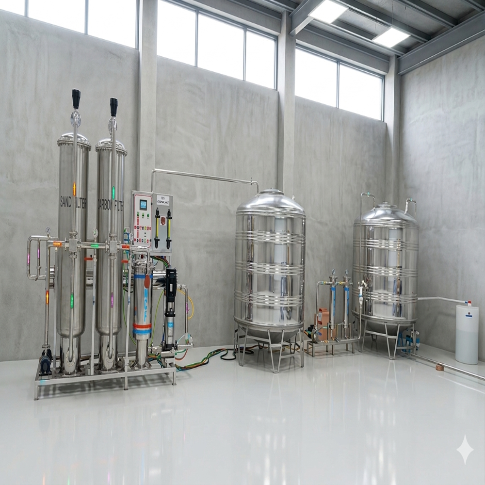Mineral Water Project - Automatic Grade: Semi-automatic