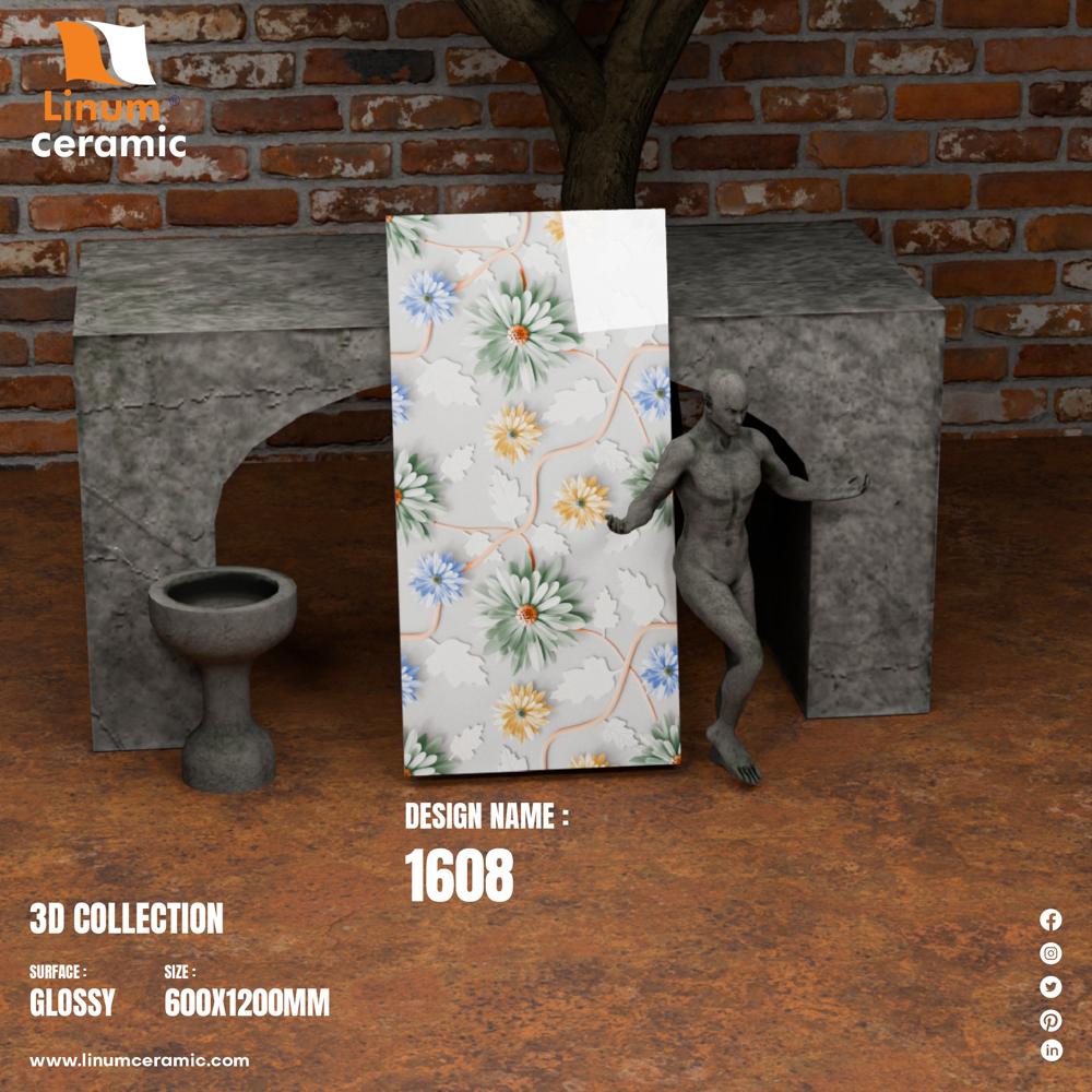 600x1200 Mm Mohra White Matt Finish Tile - Feature: Non-slip