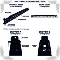 Mild Steel Scaffolding Adjustable Acrow Spans - Application: Construction