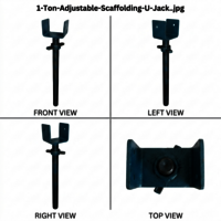 1 Ton Adjustable Scaffolding U Jack - Application: Construction