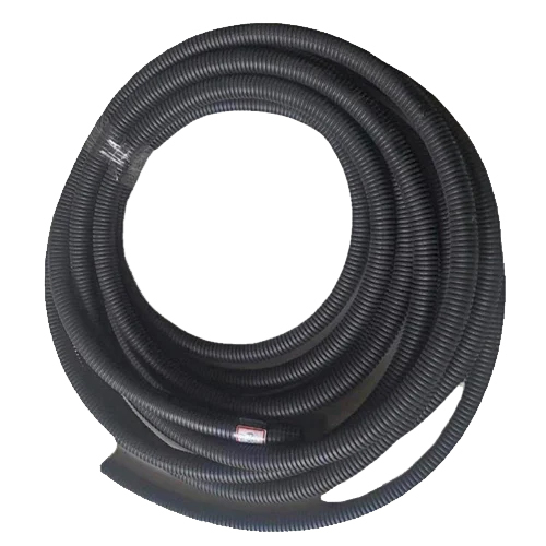 Pg 9 Hdpe Flexible Corrugated Conduit Pipe - Color: Black