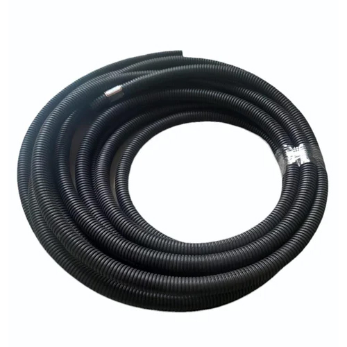 Pg 9 Hdpe Flexible Corrugated Conduit Pipe - Color: Black