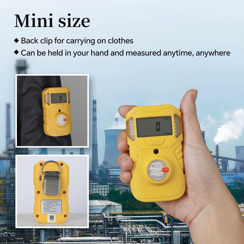 Portable Gas Detector - Accuracy: 5 %
