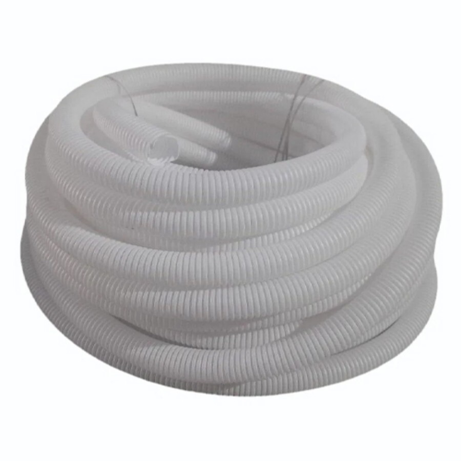 Pg 21 Hdpe Flexible Corrugated Conduit Pipe - Color: White